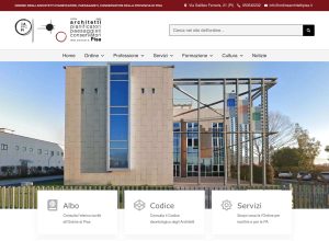 Ordine degli architetti pianificatori paesaggisti conservatori della provincia di Pisa